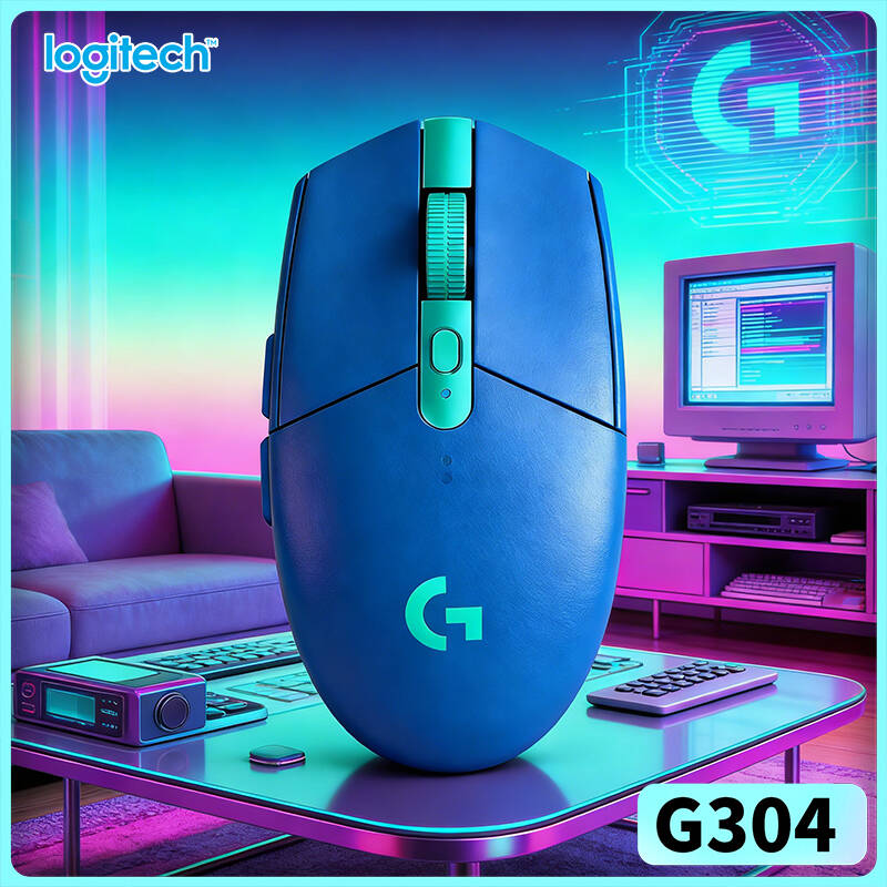 Logitech Mouse G203 - Logitech G304 LIGHTSPEED Kablosuz Mouse 12000