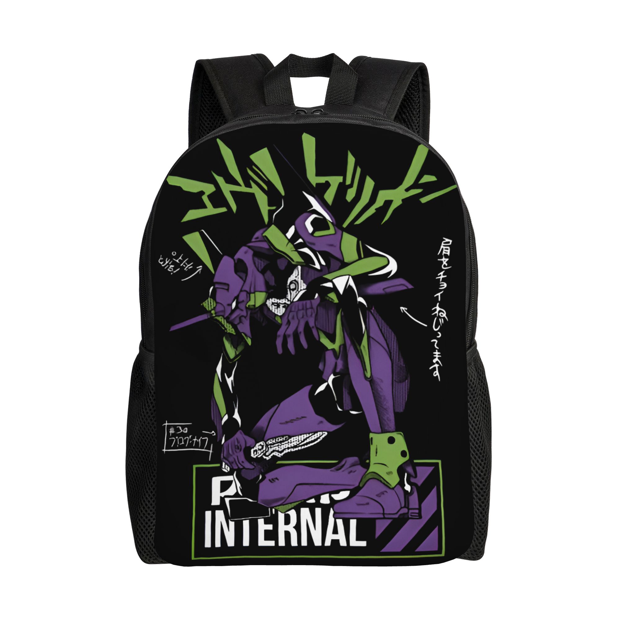 Laptop Accessories For College - 3D Baskı E-Evangelions Sırt Çantaları Mecha