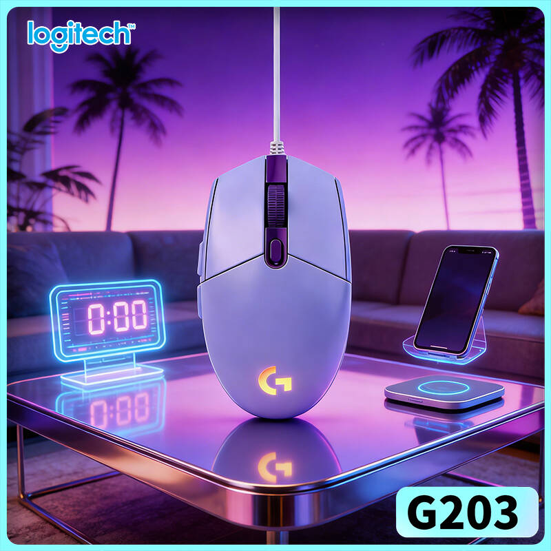 Logitech Mouse G203 - Logitech G203 Prodigy Kablolu Oyun Mouse'u