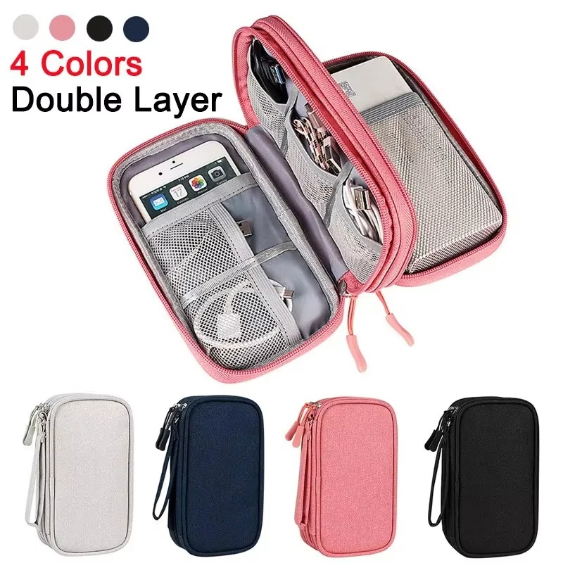 Cable Management Bag - Seyahat Su Geçirmez Taşıma Çantası Elektronik