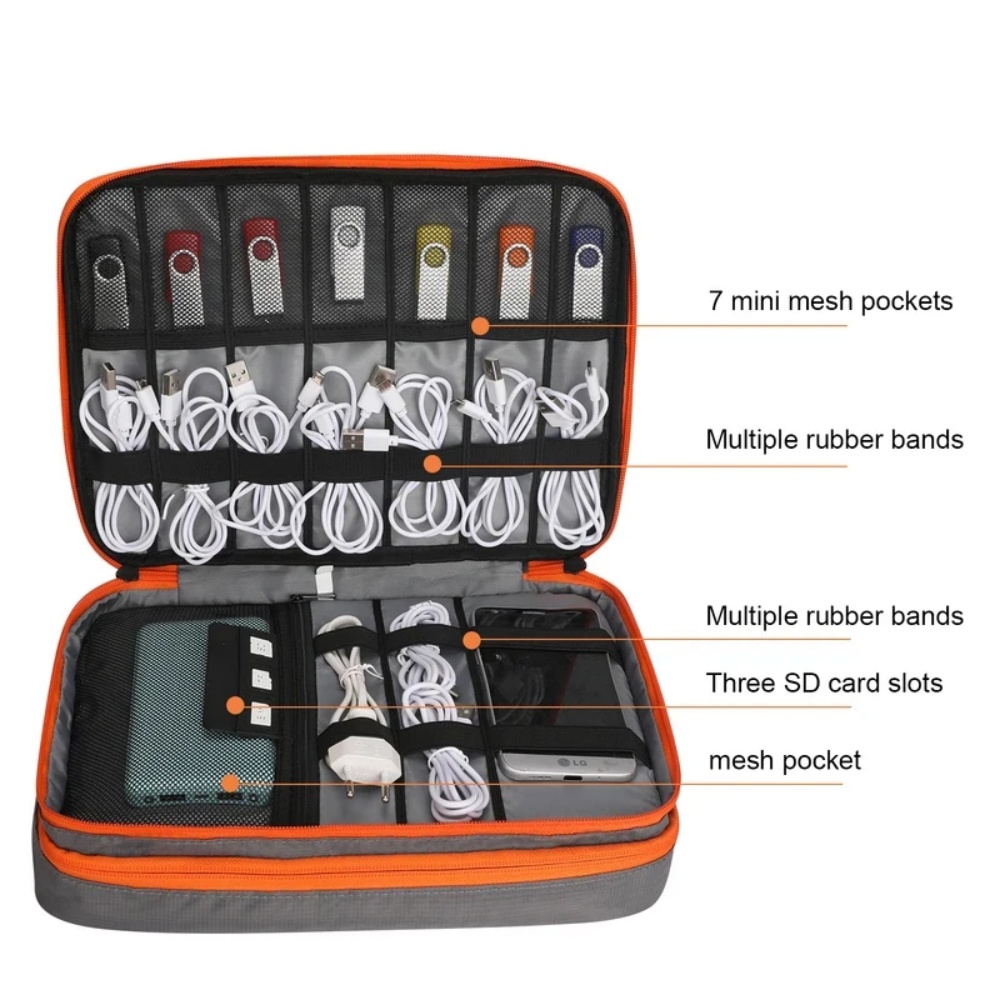 Çift katmanlar büyük kapasitel - Laptop Electronics Accessories incelemesi ve fiyatı