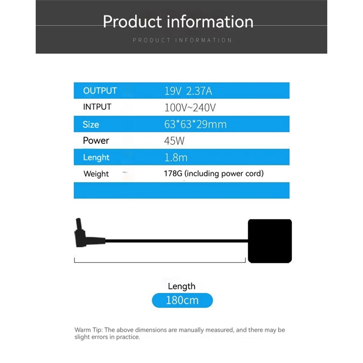 【TODAY-BUY】~@ 19V 2.37A 45W 4. - Laptop Accessories Buy incelemesi ve fiyatı
