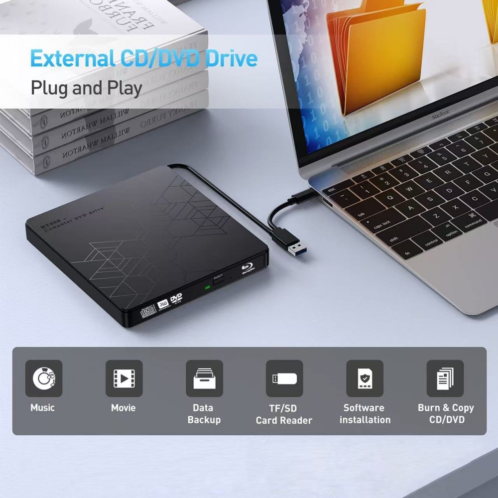 5'i 1 arada Harici Blu-ray Sür - Laptop Accessories Distributor incelemesi ve fiyatı