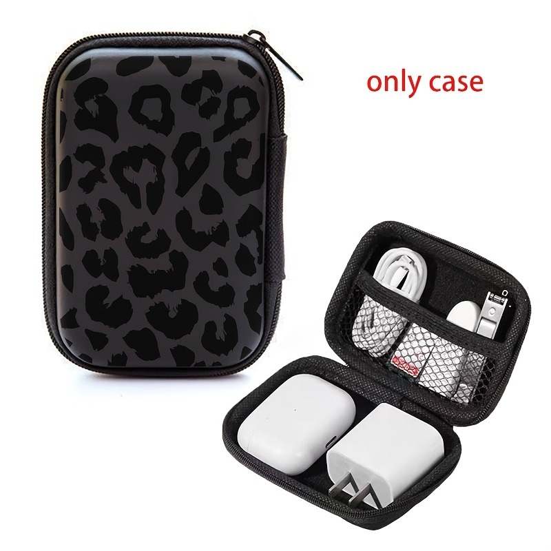 Siyah Leopar Desenli EVA Sert  - Cable Management Bag incelemesi ve fiyatı