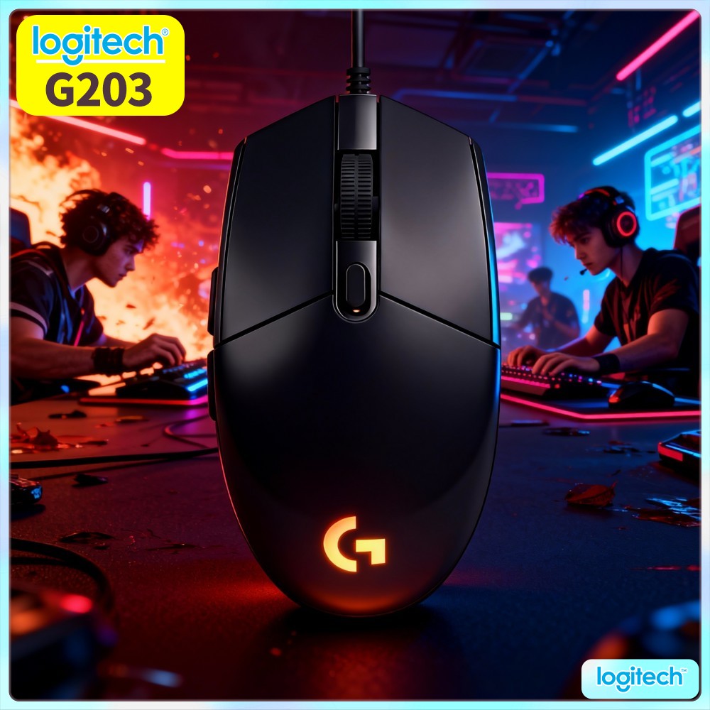 Logitech G203 Kablolu Oyun Mou - Logitech Mouse G203 incelemesi ve fiyatı