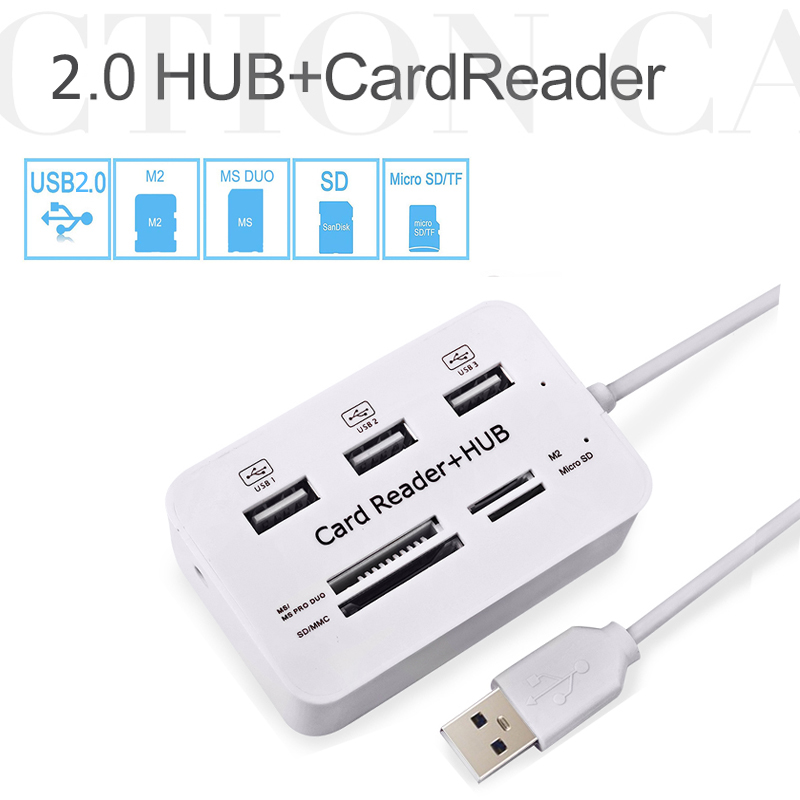 USB Hub 2.0 3 port TF Micro SD - Laptop Accessories All In One incelemesi ve fiyatı