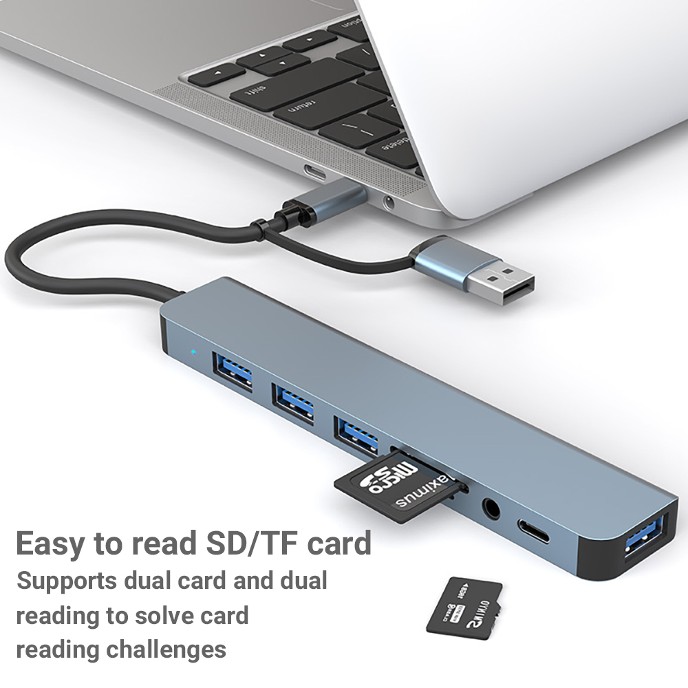 9'u 1 arada Çift Kafalı USB Ba - Laptop Accessories All In One incelemesi ve fiyatı