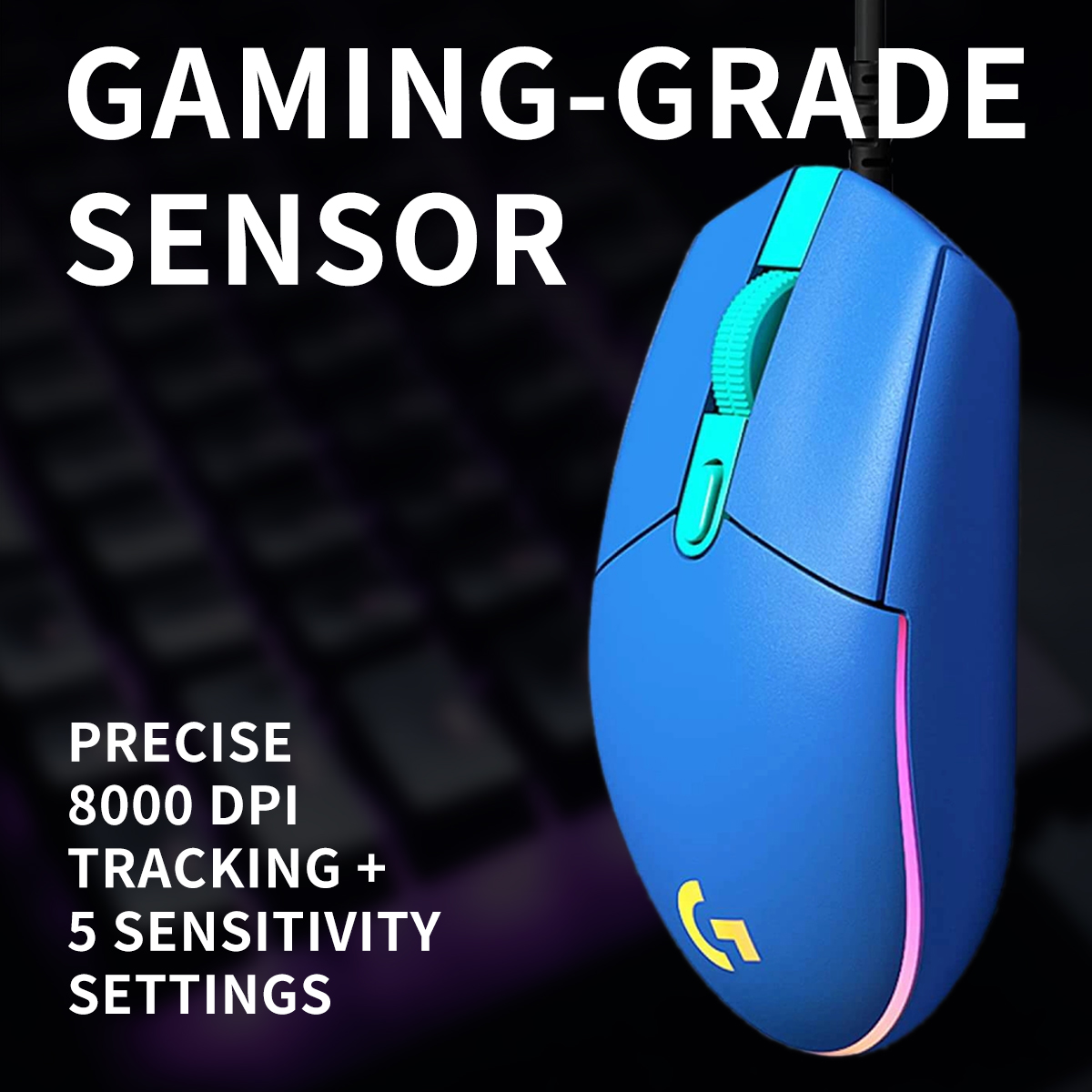 Logitech G203 kablolu oyun far - Logitech Mouse G203 incelemesi ve fiyatı