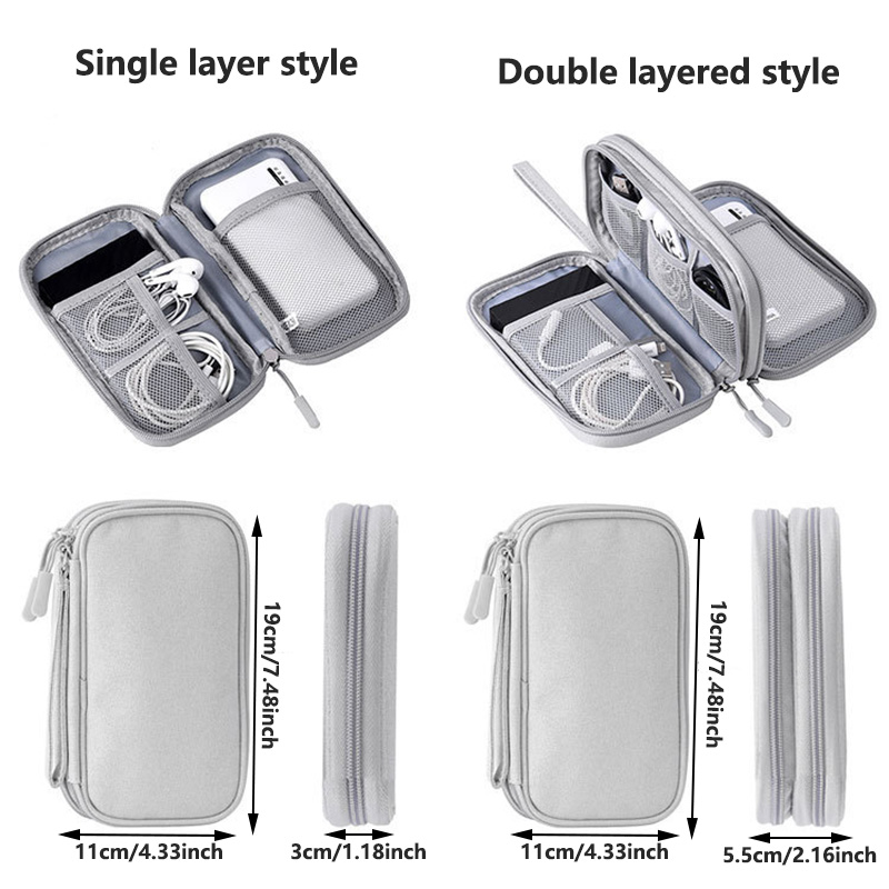 Çok Renkli Taşınabilir Seyahat - Cable Management Bag incelemesi ve fiyatı